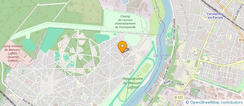 localisation de l'entreprise MONSIEUR LUCIANO MALBERT  MAISONS-LAFFITTE