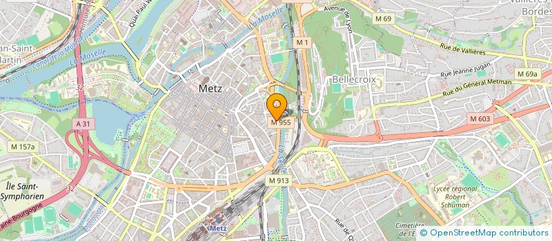 localisation de l'entreprise MONSIEUR LUCIANO NINA  METZ