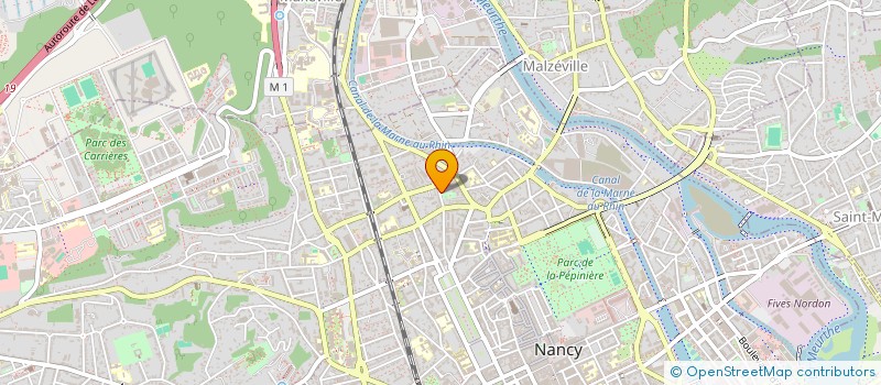 localisation de l'entreprise MONSIEUR LUCIANO PELLEGRINI à NANCY