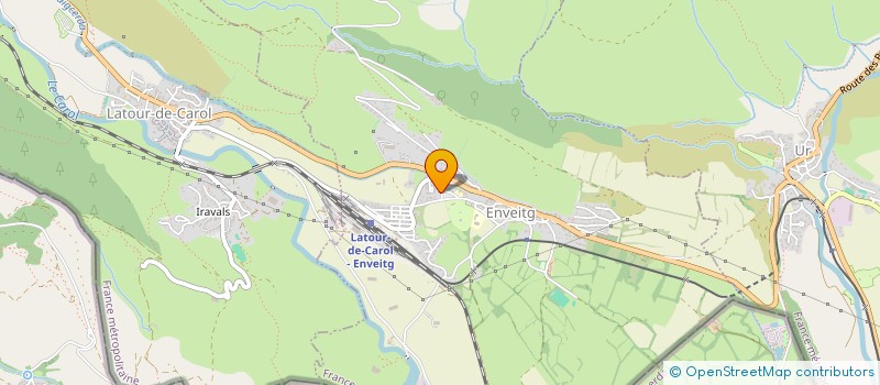 localisation de l'entreprise MONSIEUR LUCIANO PERLETTI  ENVEITG