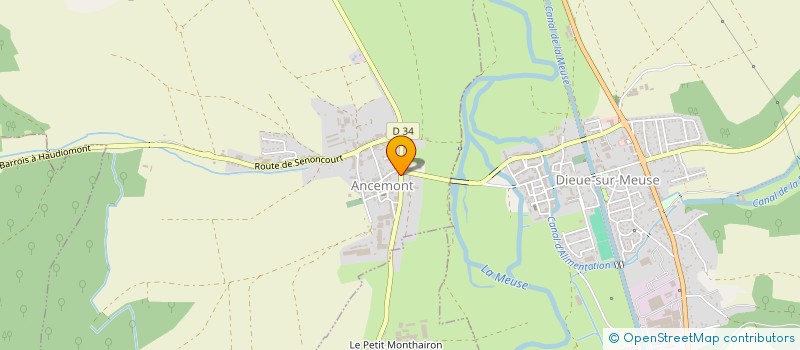 localisation de l'entreprise MONSIEUR LUCIANO ROSSI à ANCEMONT
