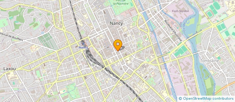localisation de l'entreprise MONSIEUR LUCIE PONCELIN DE RAUCOURT à NANCY