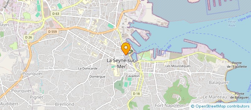 localisation de l'entreprise MONSIEUR LUCIEN ABBAS SALE à LA SEYNE-SUR-MER