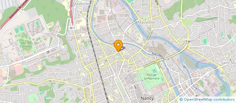 localisation de l'entreprise MONSIEUR LUCIEN ADRIAN  NANCY