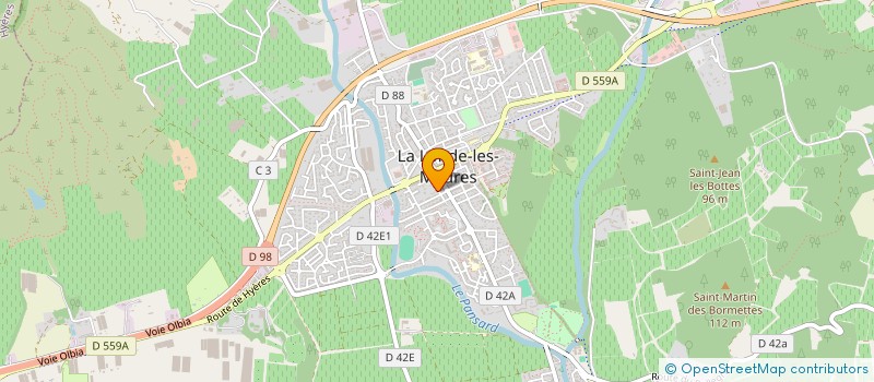 localisation de l'entreprise MONSIEUR LUCIEN AGARRAT à LA LONDE-LES-MAURES