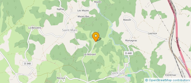 localisation de l'entreprise MONSIEUR LUCIEN ALBARET à RUYNES-EN-MARGERIDE