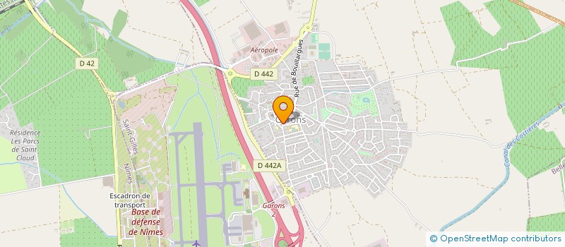 localisation de l'entreprise MONSIEUR LUCIEN ALCALDE  GARONS