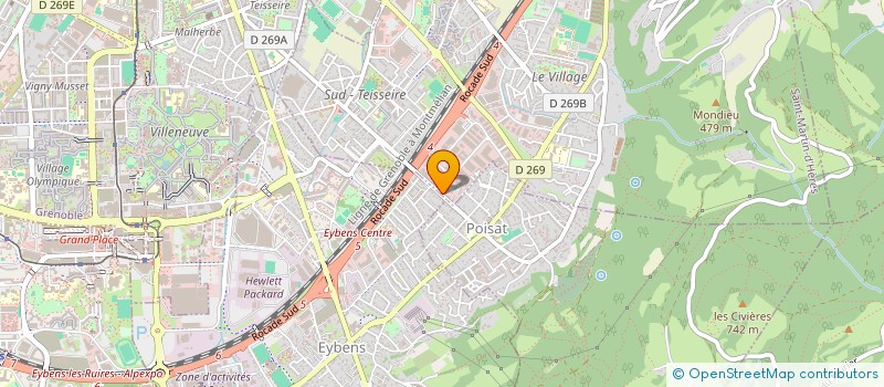 localisation de l'entreprise MONSIEUR LUCIEN ALFANO  SAINT-MARTIN-D'HERES