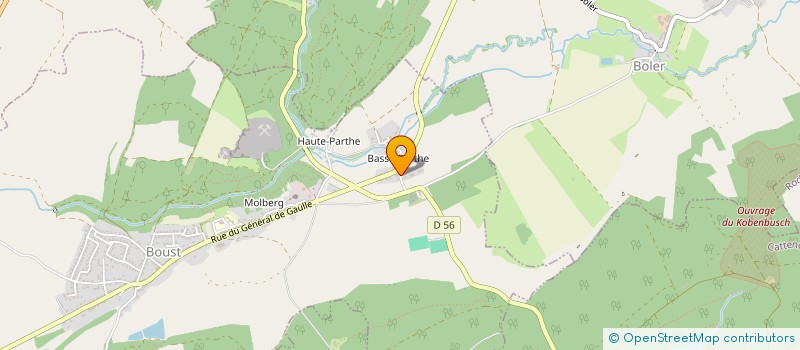 localisation de l'entreprise MONSIEUR LUCIEN ANDRE  RODEMACK