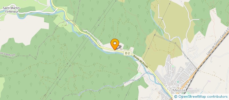 localisation de l'entreprise MONSIEUR LUCIEN ARNAUD  MEYSSE