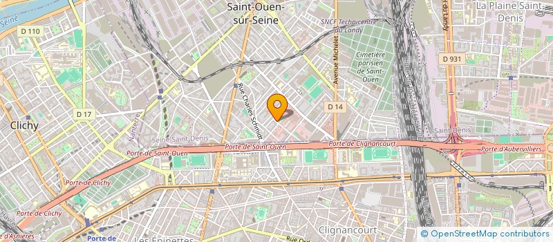 localisation de l'entreprise MONSIEUR LUCIEN ASTORD à SAINT-OUEN-SUR-SEINE