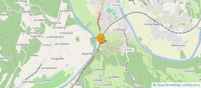 localisation de l'entreprise MONSIEUR LUCIEN AVEZOU  SAINT-CHAMASSY