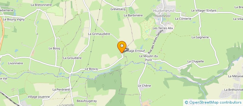 localisation de l'entreprise MONSIEUR LUCIEN BARBET  COUDEVILLE-SUR-MER