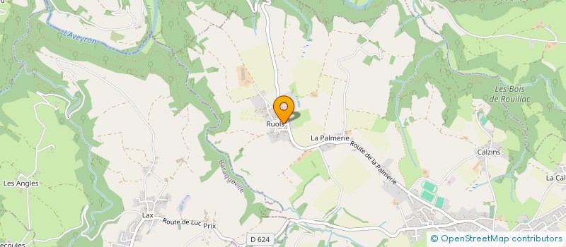 localisation de l'entreprise MONSIEUR LUCIEN BARRAU à LUC-LA-PRIMAUBE