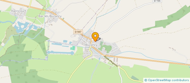 localisation de l'entreprise MONSIEUR LUCIEN BEAUCHARD  BUZANCY