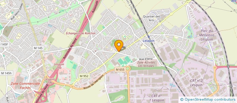 localisation de l'entreprise MONSIEUR LUCIEN BELLANGER à LESQUIN