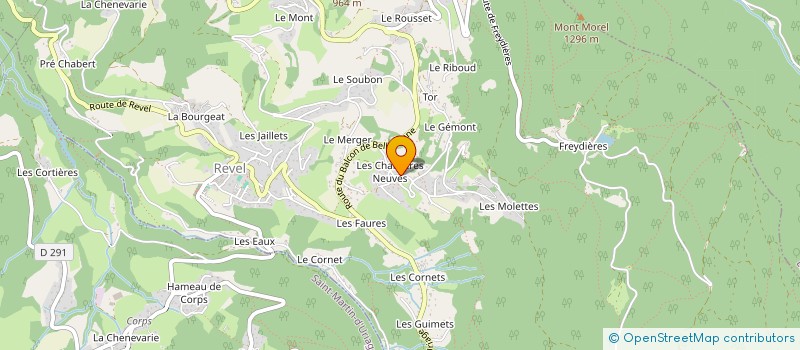 localisation de l'entreprise MONSIEUR LUCIEN BELLEVILLE à REVEL