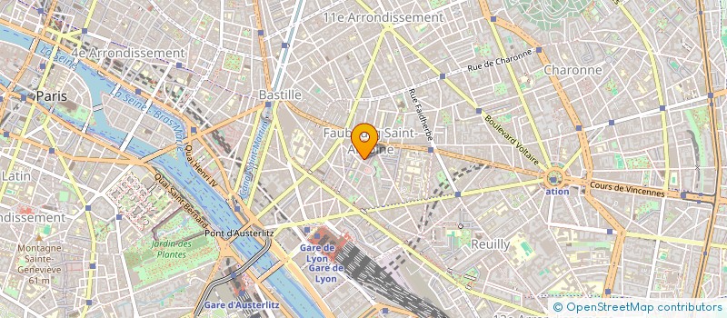 localisation de l'entreprise MONSIEUR LUCIEN BERRIER  PARIS