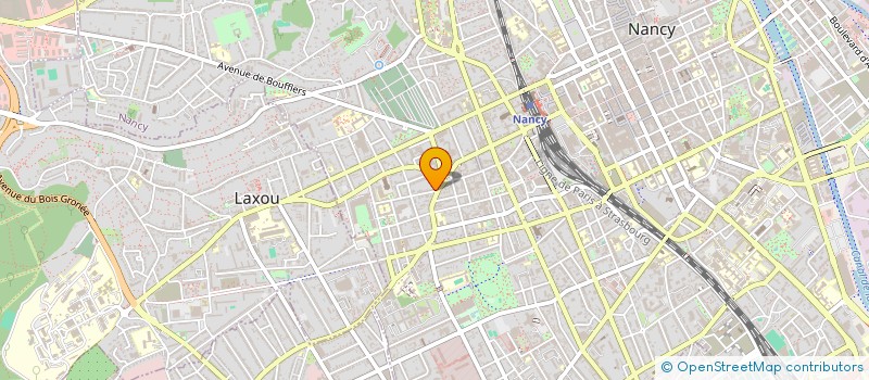 localisation de l'entreprise MONSIEUR LUCIEN BERTAUX à NANCY