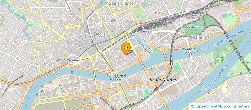 localisation de l'entreprise MONSIEUR LUCIEN BESSON à NANTES