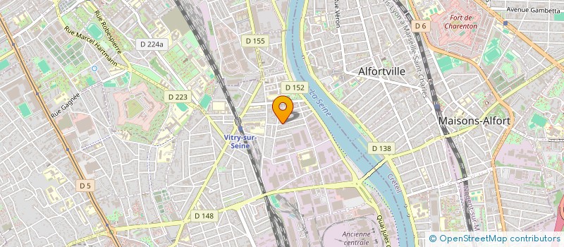 localisation de l'entreprise MONSIEUR LUCIEN BILLOT à VITRY-SUR-SEINE