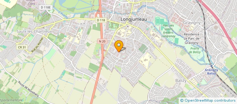 localisation de l'entreprise MONSIEUR LUCIEN BOCHET à LONGJUMEAU
