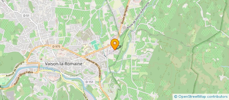 localisation de l'entreprise MONSIEUR LUCIEN BONZI  VAISON-LA-ROMAINE