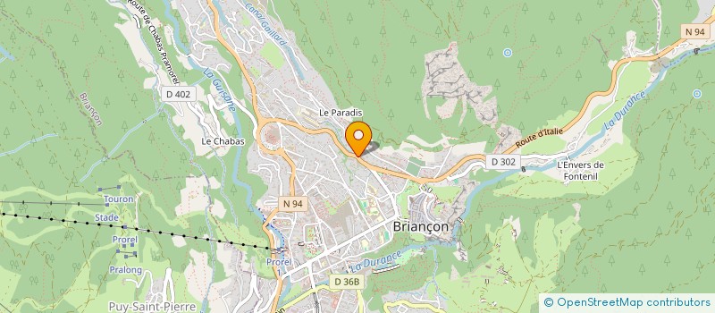 localisation de l'entreprise MONSIEUR LUCIEN BOREL à BRIANCON