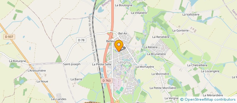 localisation de l'entreprise MONSIEUR LUCIEN BOUANCHEAU à BELLEVIGNY
