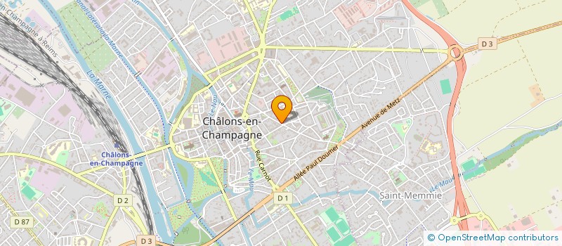 localisation de l'entreprise MONSIEUR LUCIEN BOUZIANE  CHALONS-EN-CHAMPAGNE