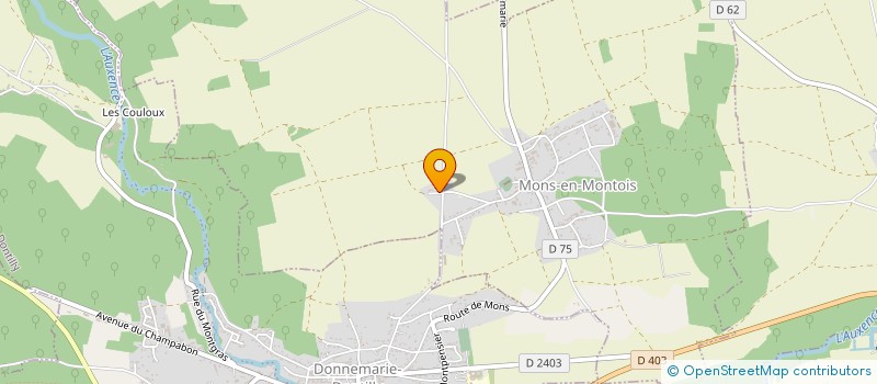 localisation de l'entreprise MONSIEUR LUCIEN BOYER à MONS-EN-MONTOIS