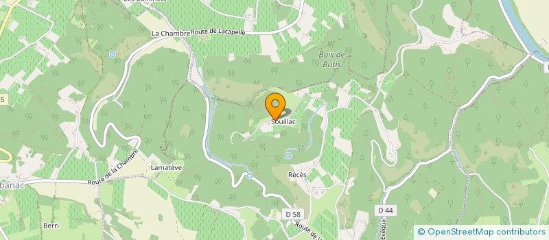 localisation de l'entreprise MONSIEUR LUCIEN BOYER  FLORESSAS