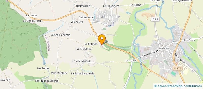 localisation de l'entreprise MONSIEUR LUCIEN BRILLET à VAL-COUESNON