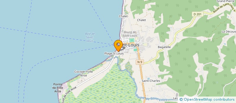 localisation de l'entreprise MONSIEUR LUCIEN BRUTE à SAINT-LOUIS