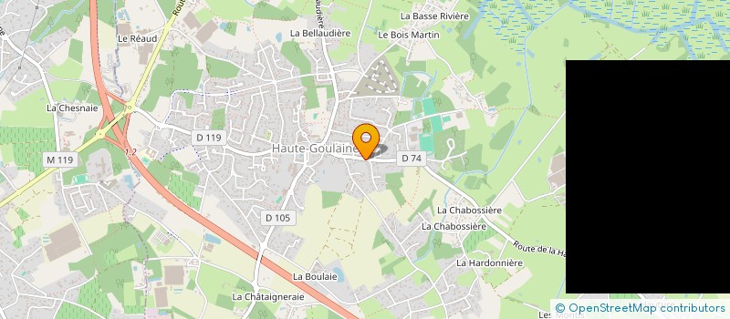 localisation de l'entreprise MONSIEUR LUCIEN BUREAU à HAUTE-GOULAINE