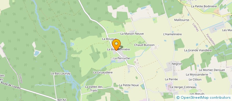 localisation de l'entreprise MONSIEUR LUCIEN CABY à FONDETTES