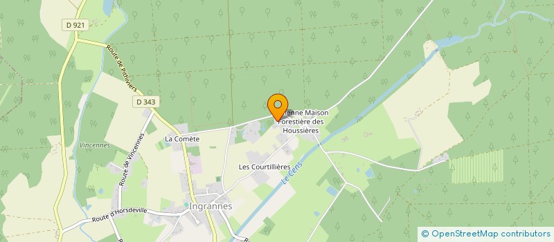 localisation de l'entreprise MONSIEUR LUCIEN CAILLARD à INGRANNES