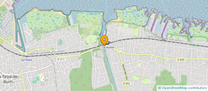 localisation de l'entreprise MONSIEUR LUCIEN CAMBRAY  GUJAN-MESTRAS