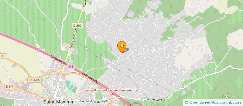 localisation de l'entreprise MONSIEUR LUCIEN CAPUANO à SAINT-MAXIMIN-LA-SAINTE-BAUME