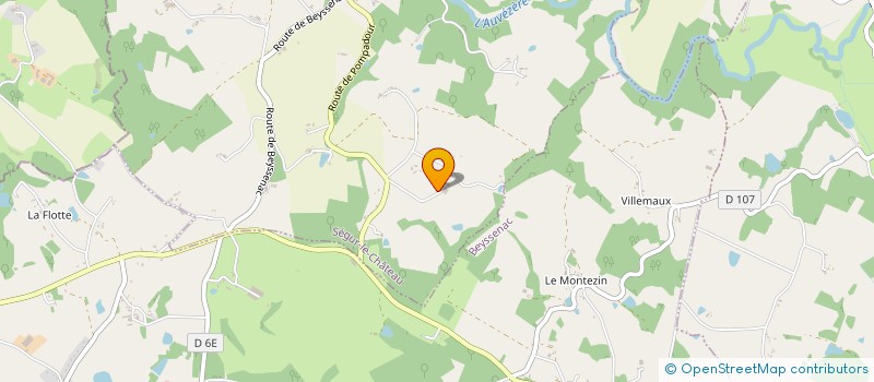 localisation de l'entreprise MONSIEUR LUCIEN CARAMIGEAS  SEGUR-LE-CHATEAU