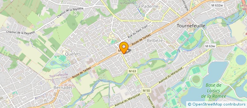 localisation de l'entreprise MONSIEUR LUCIEN CARAVACA  TOURNEFEUILLE