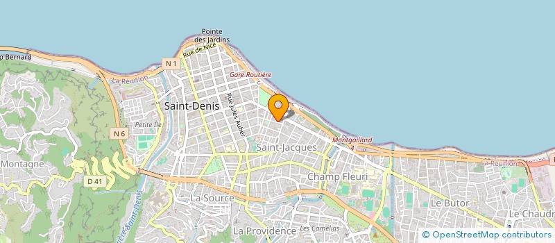 localisation de l'entreprise MONSIEUR LUCIEN CHANE TING SANG  SAINT-DENIS