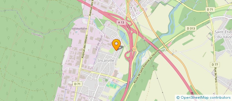 localisation de l'entreprise MONSIEUR LUCIEN CHAPELLE  INCARVILLE