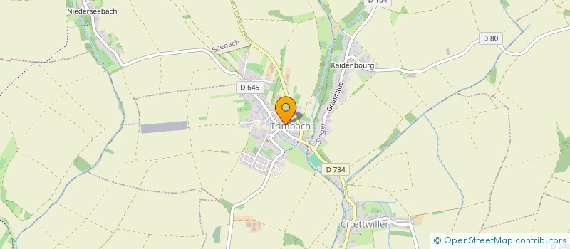 localisation de l'entreprise MONSIEUR LUCIEN CHARNEAU  TRIMBACH