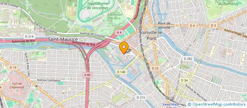 localisation de l'entreprise MONSIEUR LUCIEN CHENICLET  SAINT-MAURICE