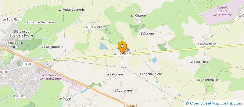 localisation de l'entreprise MONSIEUR LUCIEN CHEVALIER  GETIGNE