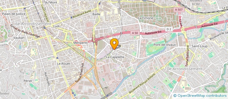 localisation de l'entreprise MONSIEUR LUCIEN CHIONO à MARSEILLE
