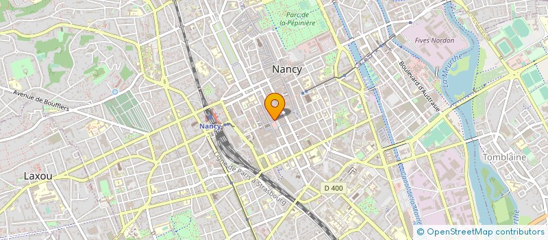 localisation de l'entreprise MONSIEUR LUCIEN COLIN  NANCY