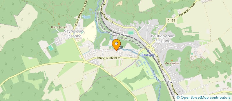 localisation de l'entreprise MONSIEUR LUCIEN COLLEAU à VAYRES-SUR-ESSONNE