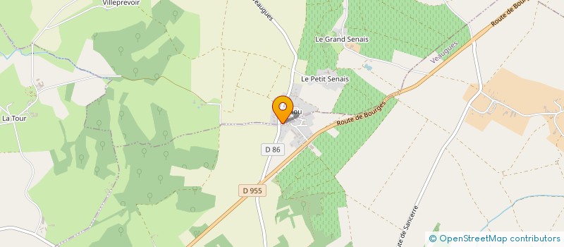 localisation de l'entreprise MONSIEUR LUCIEN COQUET  CREZANCY-EN-SANCERRE